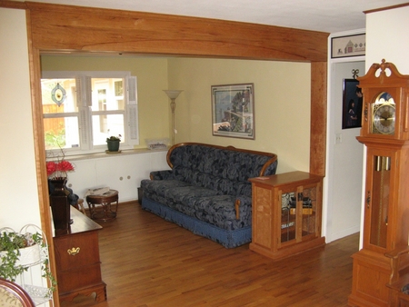 1970's suburban conversion to Bungelow style in Cherry | Living Room