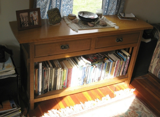 Mission Style Side Table | Home Office